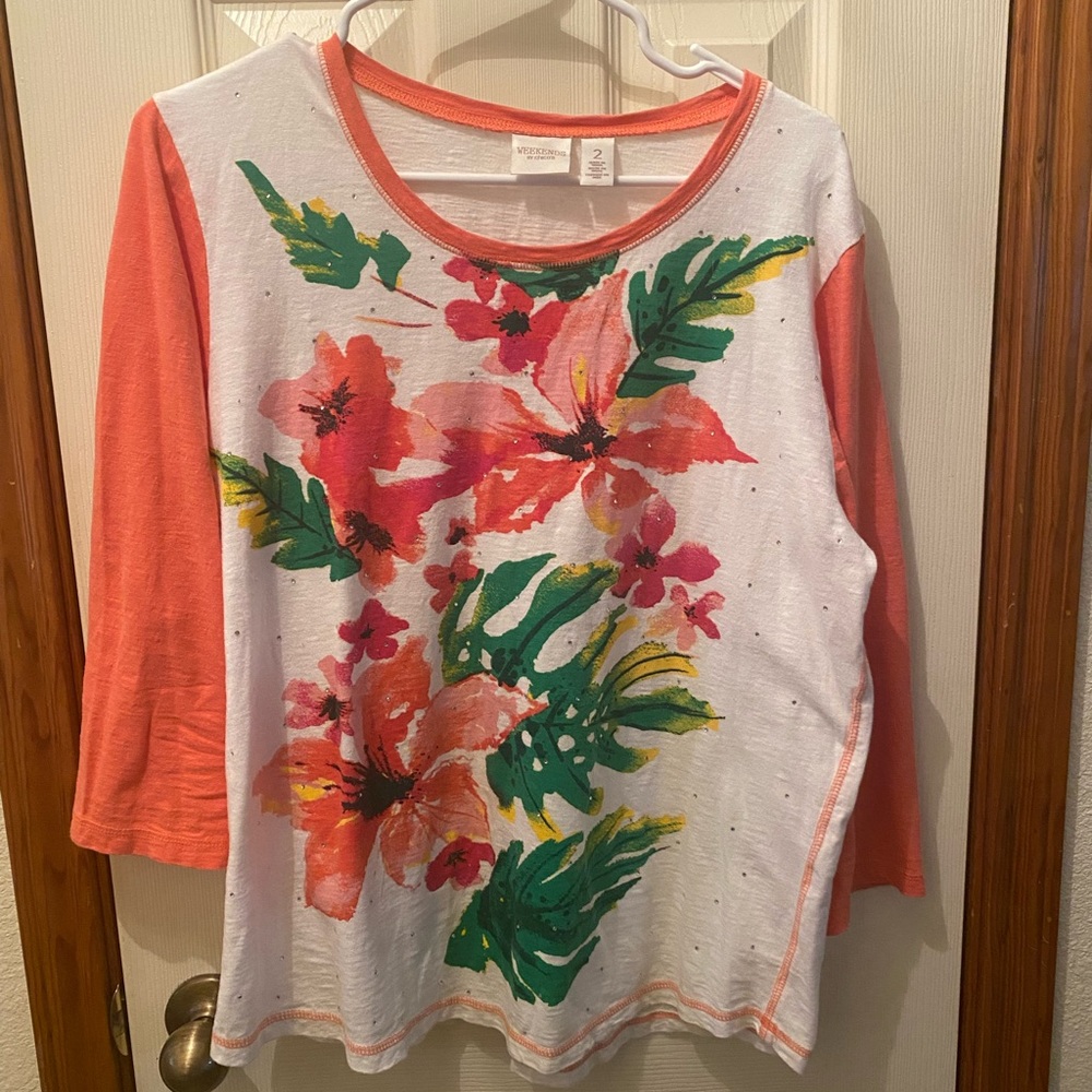 Women tee shirt with print